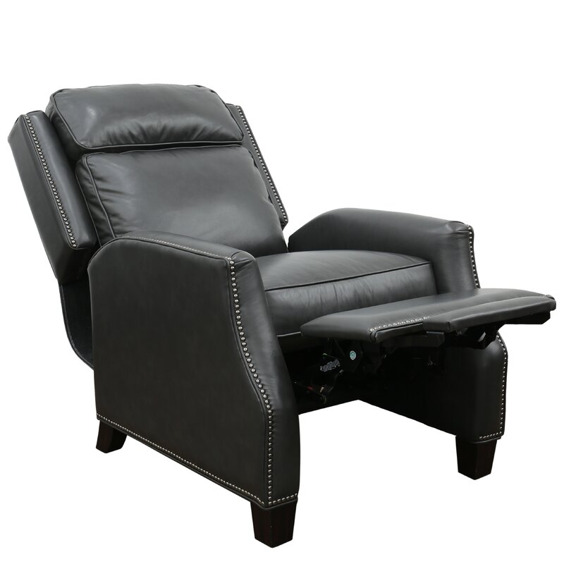 Darby Home Co Kathi Leather Recliner & Reviews Wayfair